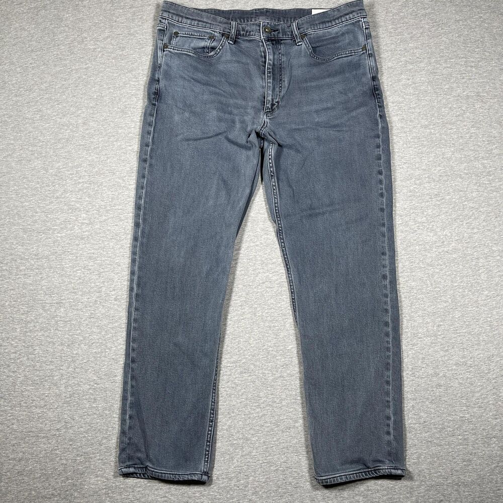 Rag & Bone Fit 2 Slim Jeans Mens 36x32 Gray Medium Wash Stretch Denim Logo